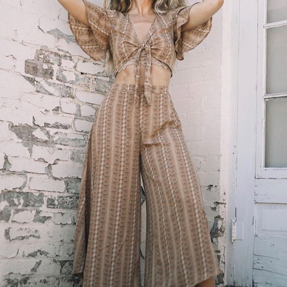 Tan SHEIN set